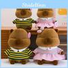 Wedding Capybara Cute Dress And Couple Dress Up Plush Doll For Gift And Decor