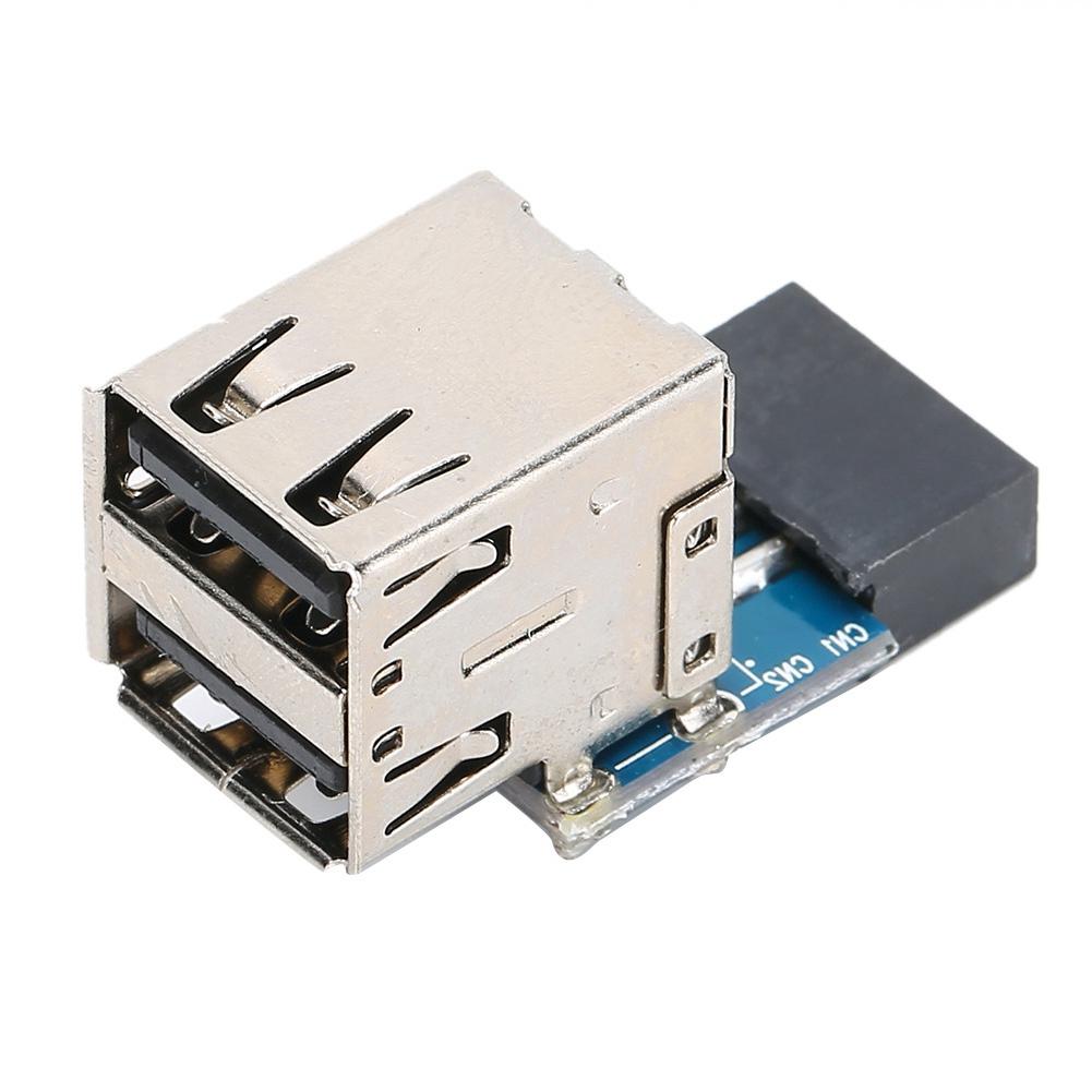 Адаптер порта расширения 9PIN на 2 порта USB2.0 Аксессуары для компьютерного оборудования