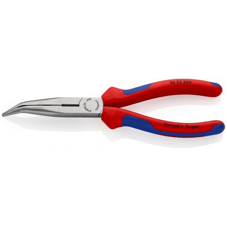 LONG NOSE CUTTING PLIERS 200MM - KN 26 22 200