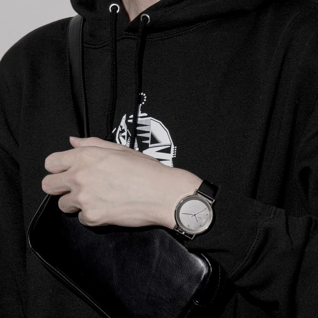 Klon Watch Solar Watch Replacement Strap Simple 38mm KLON SLIM SOLAR STYLE CONNECTION LATTER 38mm Men's Women's -SILVER MESH-