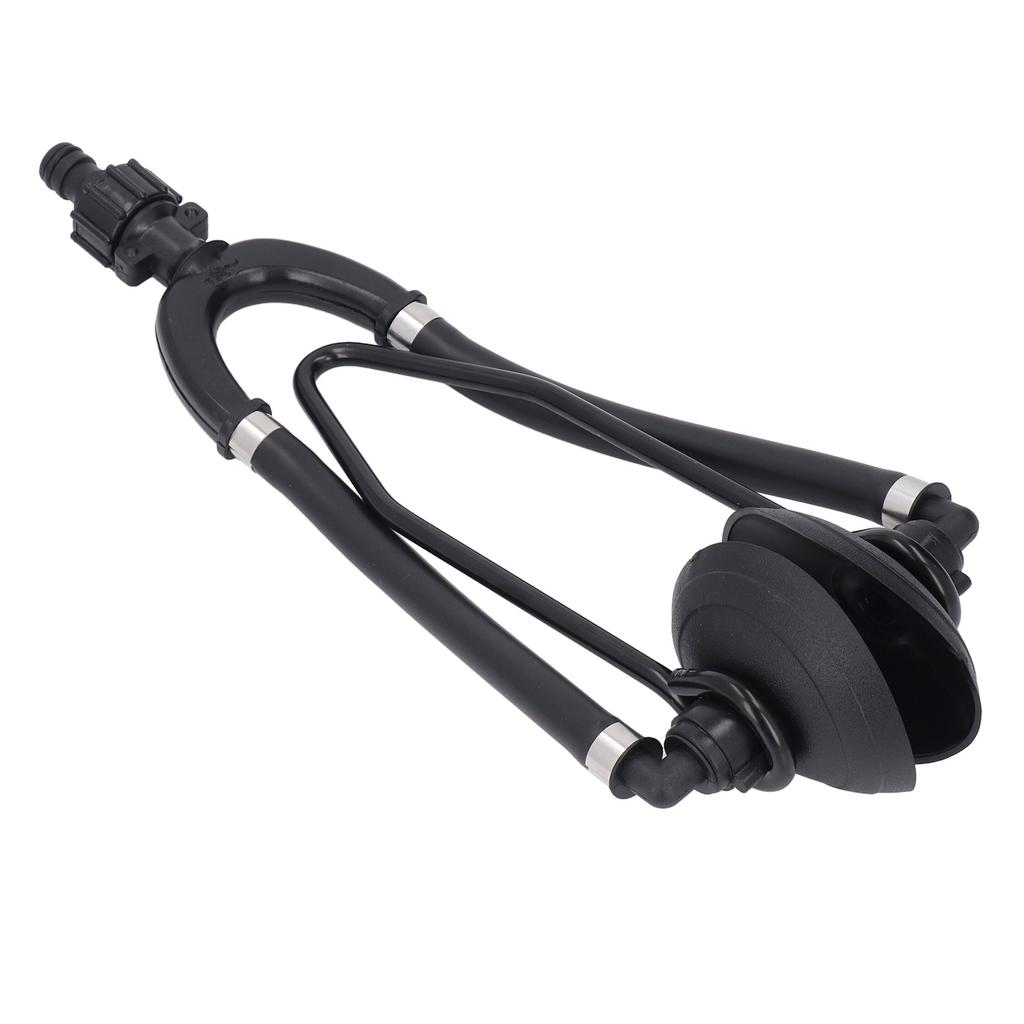 Двойной промывочный двигатель с круглой присоской, 5/8-дюймовый соединитель шланга, морской промывочный двигатель для стационарного/подвесного двигателя