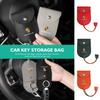 Для Чехол для ключа автомобиля Выдвижной бокс для ключей Карманный брелок Кожаный чехол для ключей Cayenne Boxster Macan 968 Panamera 911 Carrera-GT 918