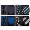 Men'S Business Dress Party Tie Gift Box, Fashion Tie Square Scarf Combination Set, Tie Bow Tie Set