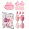 4/14Pcs Makeup Sponge Cosmetic Blender Beauty Egg Foundation Sponges Puff  Powder Puffs Make Up Accessories Women Makeup Tools