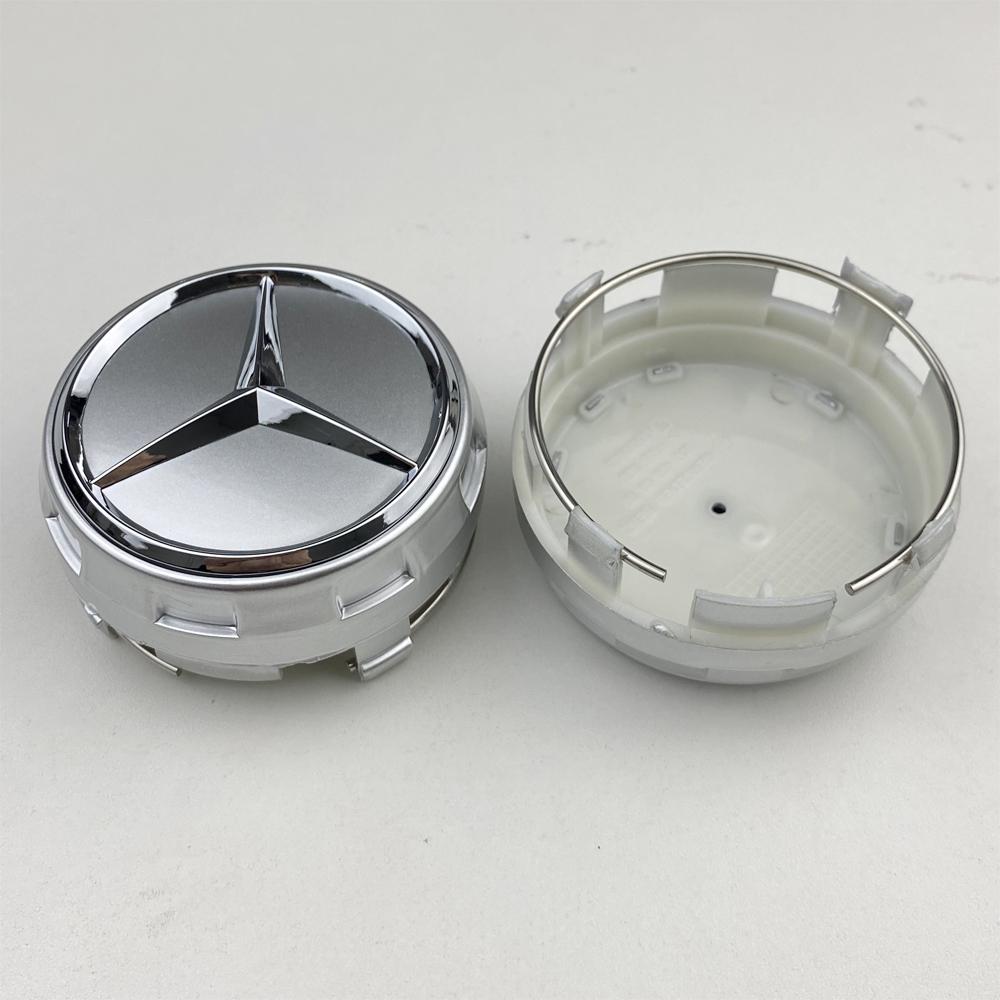 4pcs 75mm A0004000900 Car wheel Hub Cap Emblem badge logo for Mercedes Benz C43 C63 E43 E53 E63 W205 W213 Accessories