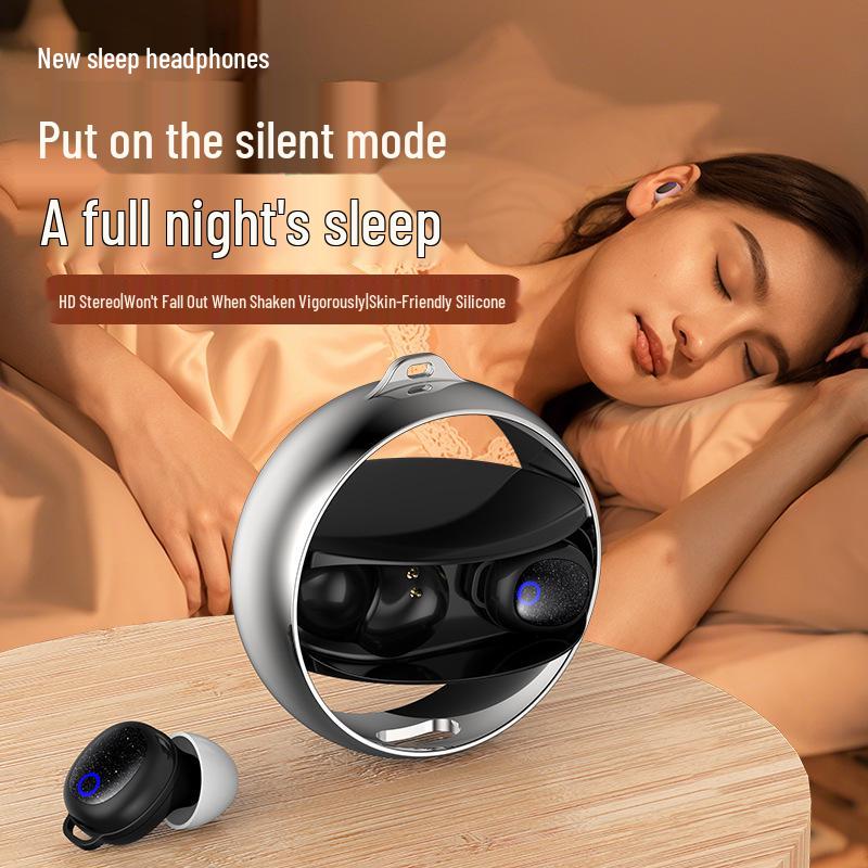 AI-KJ 5.4 Мини Bluetooth-наушники для сна, 7-уровневая водонепроницаемость, Универсальная посадка