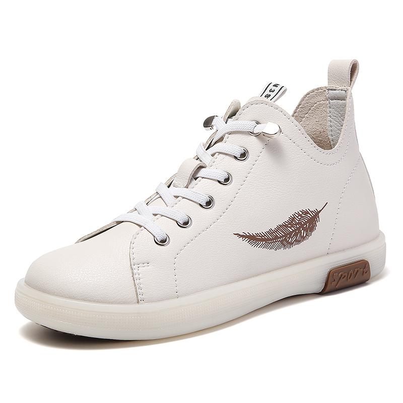 2025 Кожаная женская обувь Повседневная обувь Полусапожки на мягкой подошве Нескользящая обувь в британском стиле Повседневная обувь Женская 35-41 размер