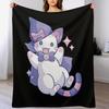 Плед-накидка CandiCat Witch Легкий Уютный Плед для Кровати Дивана