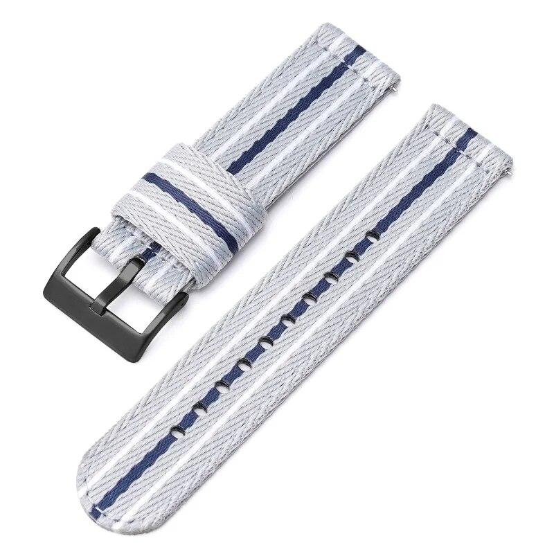 Нейлоновый ремешок для Blancpain x Swatch, пряжка из нержавеющей стали, быстросъемная пряжка в полоску для мужчин и женщин, 20 мм, 22 мм, сменный ремешок для часов