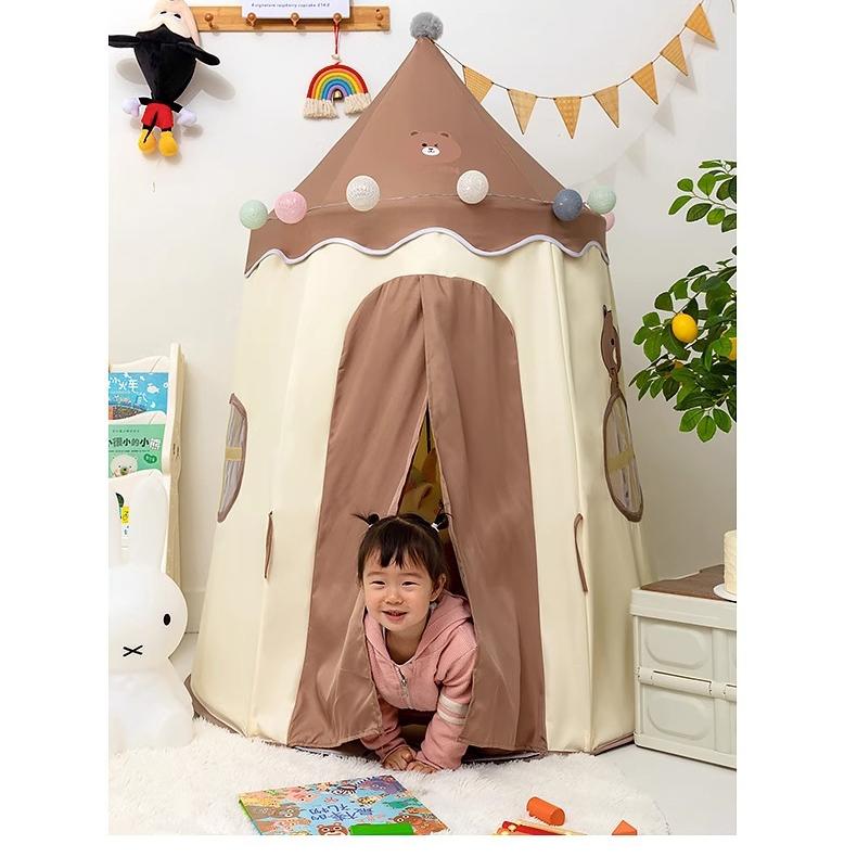 Children's Indoor Tent Treasure Game House Princess Castle Yurt House