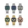 POEDAGAR Casual Man Clock Chronograph Date Waterproof Luminous Quartz Watches Stainless Steel Fashion Wristwatch Reloj