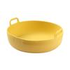 Square Non Stick Oven Accessories Fruit Salad Bowl Microwave Oven Baking Plate Air Fryer Bowl