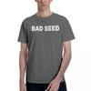 Bad Seed Band 100% Хлопок Повседневный Дышащий Удобный Мужской Топ Смешные Мужские Футболки Мужская Рубашка