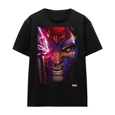 Marvel Унисекс футболка для взрослых с обложкой комикса Люди Икс Магнето