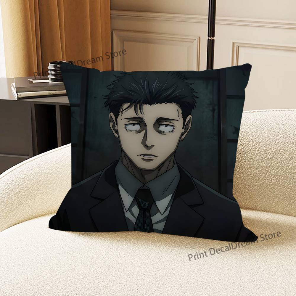 Cool H-Hiromi Higuruma Pillow Case For Sofa Decor Car Office Room Printing Cushion Cover Decorations and Protector