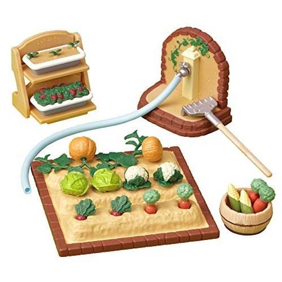 Sylvanian Families Furniture Vegetable Growing Set C-616 ST Mark Certification 3 years older Toy Dollhouse EPOCH