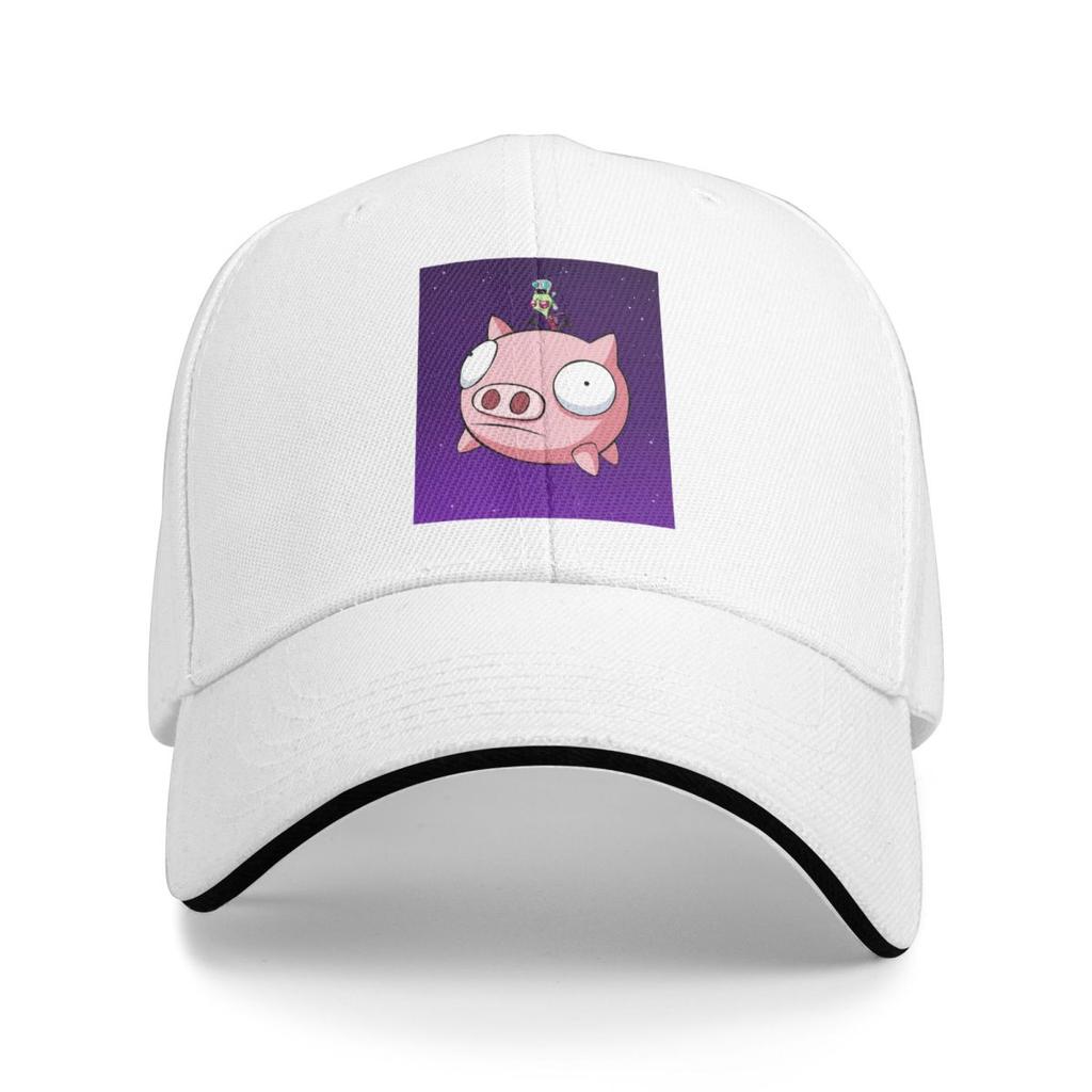 Вторженец Зим Свинья Милый Мультяшный Принт Бейсболки Snapback Бейсбольные Кепки Дышащие Повседневные Кепки для Улицы для Мужчин и Женщин
