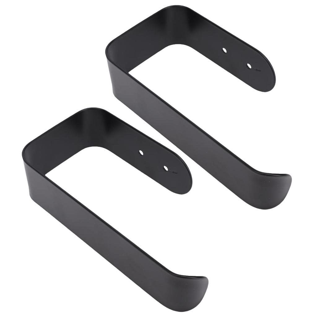 2pcs Modern Curtain Holdbacks Tiebacks Wall Mount U Shaped Curtain Hooks Toilet Paper Roll Holders Multi Purpose for