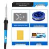 Adjustable 60W Electric Soldering and Pyrography Iron Set for Repair and Welding