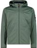 Куртка CMP Light Softshell Jacket с отстегивающимся капюшоном (39A5027M) Softshelljacke Zip Hood 39A5027M-E459 salvia meliert