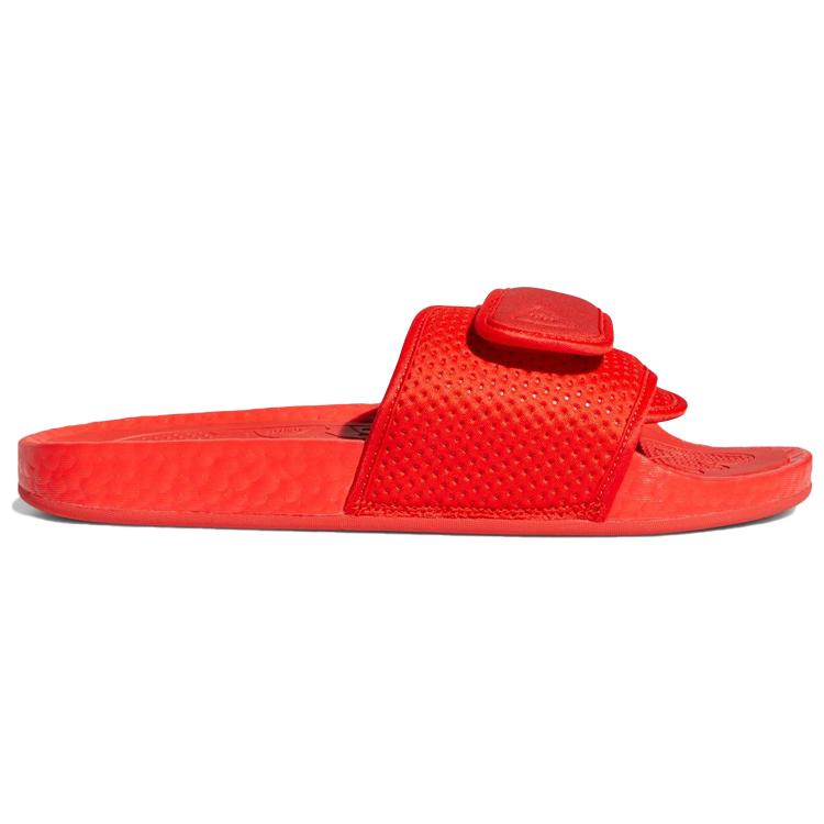 adidas Оригинальные тапочки Pharrell x Adidas Originals Boost 'Active Red' FY6140