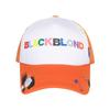 BLACKBLOND BBD Uncover Colors Logo Trucker Mesh Cap (Orange)