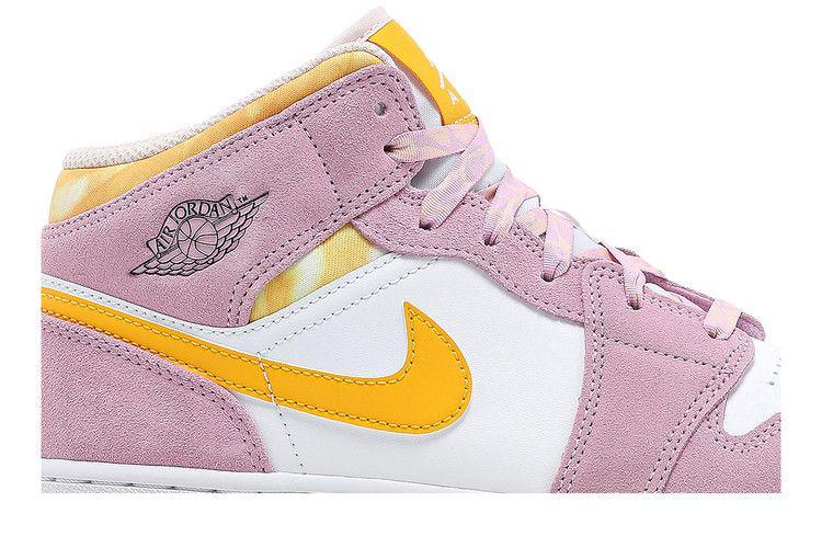Jordan 1 Mid SE Арктический розовый (GS)