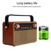 FM/AM/SW Radio Home Supplies FM/AM/SW Radio Portable USB Charging Radio Receiver for U Disk Bluetooth Memory Card Home USB Radio