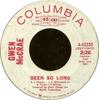 7-дюймовая пластинка GWEN MCCRAE - Been So Long 445320 Columbia 1971 UK Соул/Фанк Б/У