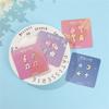 Three Love Small Cloth Sticker Star Moon Clothes Decorative Patch Sticker Self-Adhesive Pattern Sticker Sticker Cloth Pants Embroidery Sticker