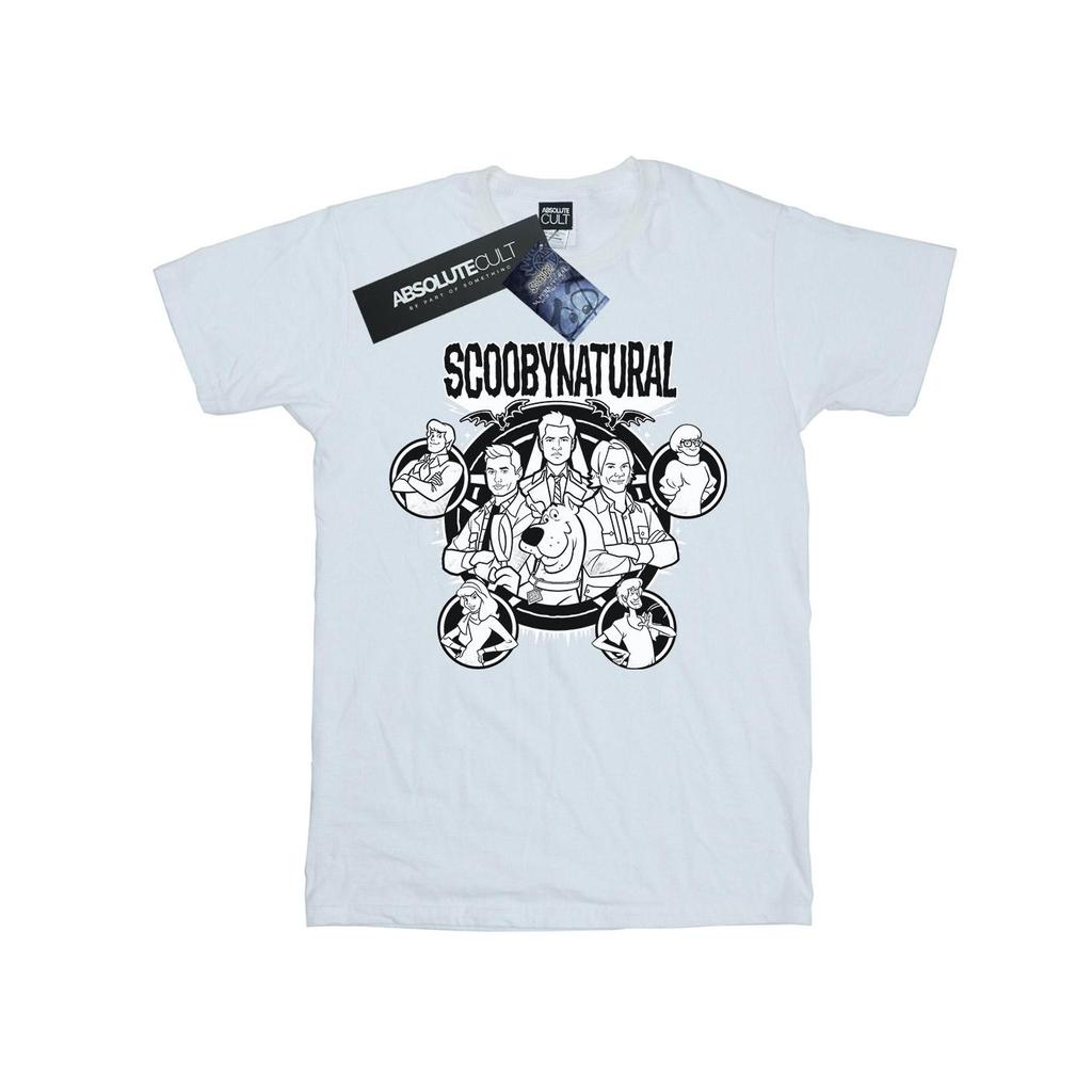 Scoobynatural Womens/Ladies Mono Characters Cotton Boyfriend T-Shirt