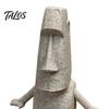 Талос 3D-печатная шарнирная статуэтка Моаи, фигурка с подвижными суставами, устойчивая скульптура с текстурой камня для декора рабочего стола, гостиной, кабинета, подарок