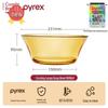 Pyrex 1600ML Double-Handle Heat-Resistant Glass Bowl