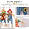 Crow Fall School Harvest Autumn Mall Thanksgiving Day Scarecrow Halloween Decoration Home Ornament