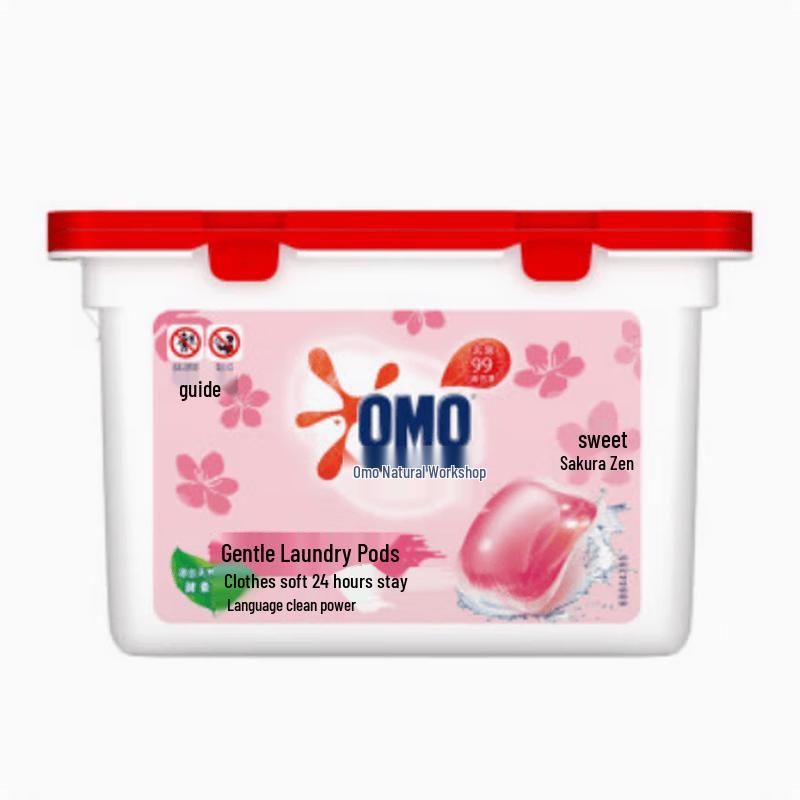 OMO Dual Fragrance Laundry Pods & Scent Booster Combo