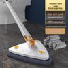 Imitation Hand-Twist Mop with Hands-Free Washing, New Triangular Design for Easy Household Cleaning