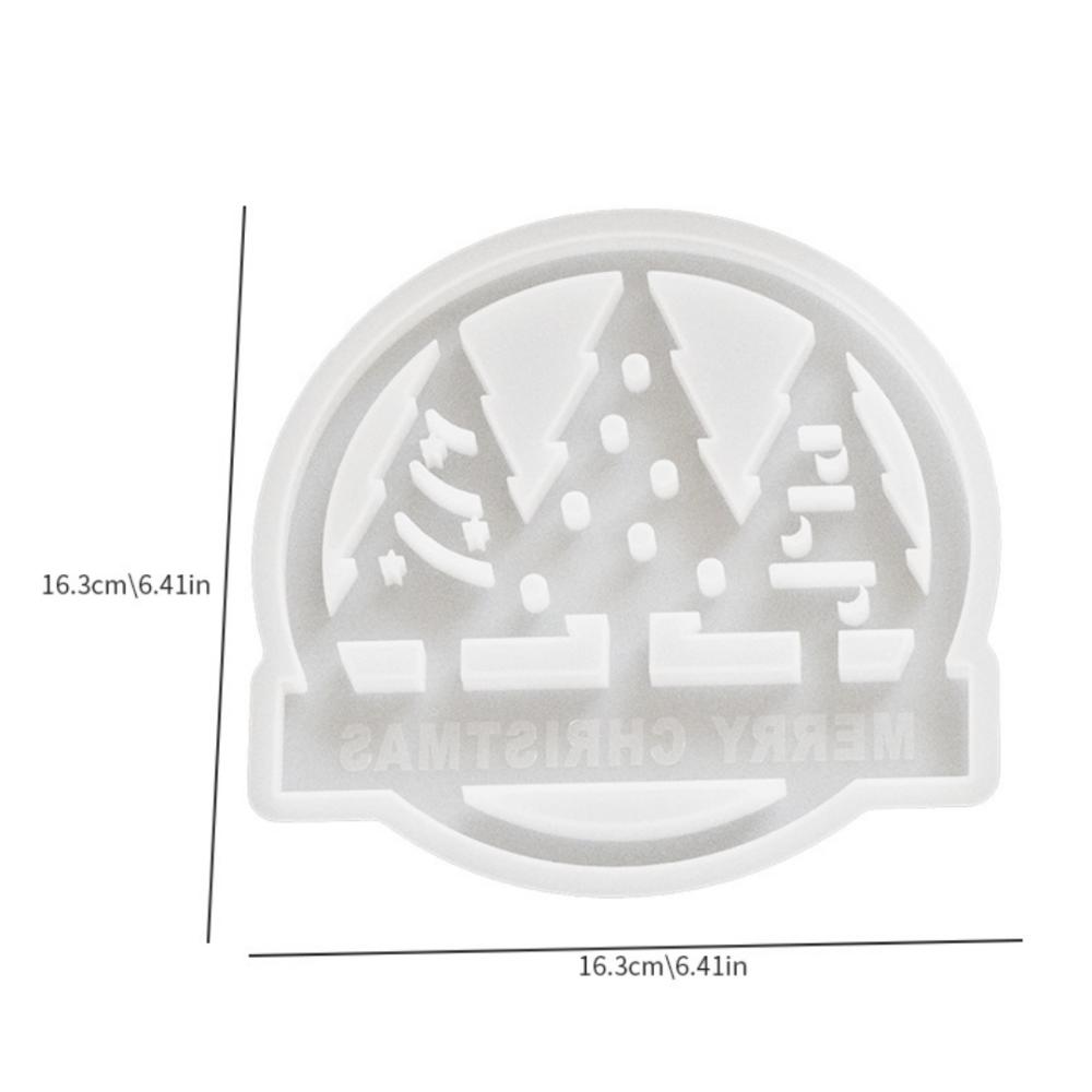 Handmade Jewelry Stand Casting Molds Christmas DIY Candle Holders Portable Ornaments Molds