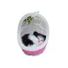 Симуляция Милые Кошки Котёнок Звук Плюшевая Кукла Игрушка Подвесная Корзина Дом