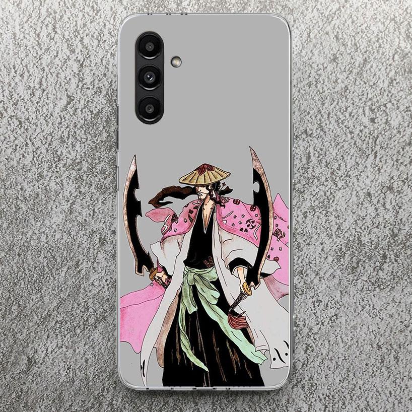 Чехол для телефона Bleach Kyoraku Shunsui для Samsung Galaxy A16 A56 A14 A54 A15 A55 A13 A53 A26 A36 A25 A35 A24 A34 A23 A33 A05S A04S A
