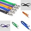 Lanyard Solid Color Tear-resistant Nylon Rope Lanyard ID Holder for Adults