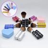 Fashion Metal Professional Facial Portable Blush Brush Makeup Tools Retractable