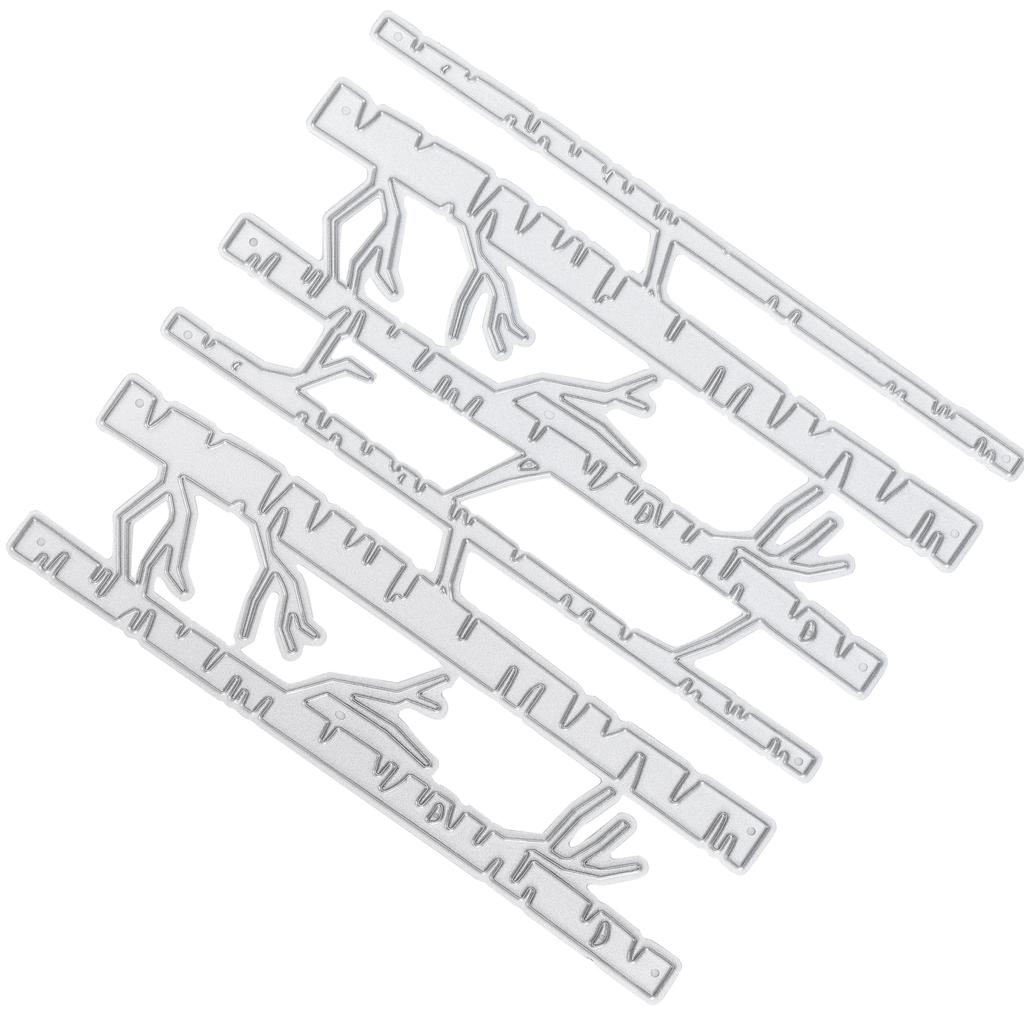 Metal Embossing Cutting Die Carbon Steel Paper Card Hollow Line Template for Crafts