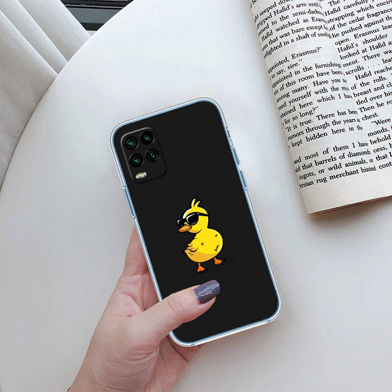 MH52 Мультяшный чехол-утка для Motorola G34 G32 G31 G14 G15 G84 G62 E32 G24 G72 G71 G73 G85 G200 G60 G52 G51 G50 G42 G41 G32 G30
