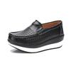 Woman Platform Loafers Summer Ladies Elegant PU Leather Moccasins Shoes Autumn Slip On Casual Fashion Women's Shoes Comfortable