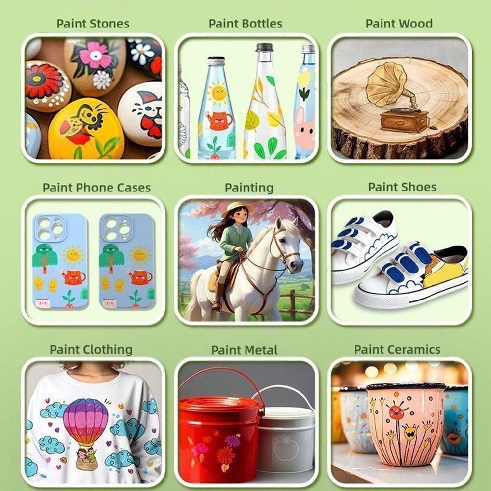 Нетоксичный акриловый маркер Мягкий наконечник Мягкий наконечник Маркер Простой акварельный маркер Студенческое искусство