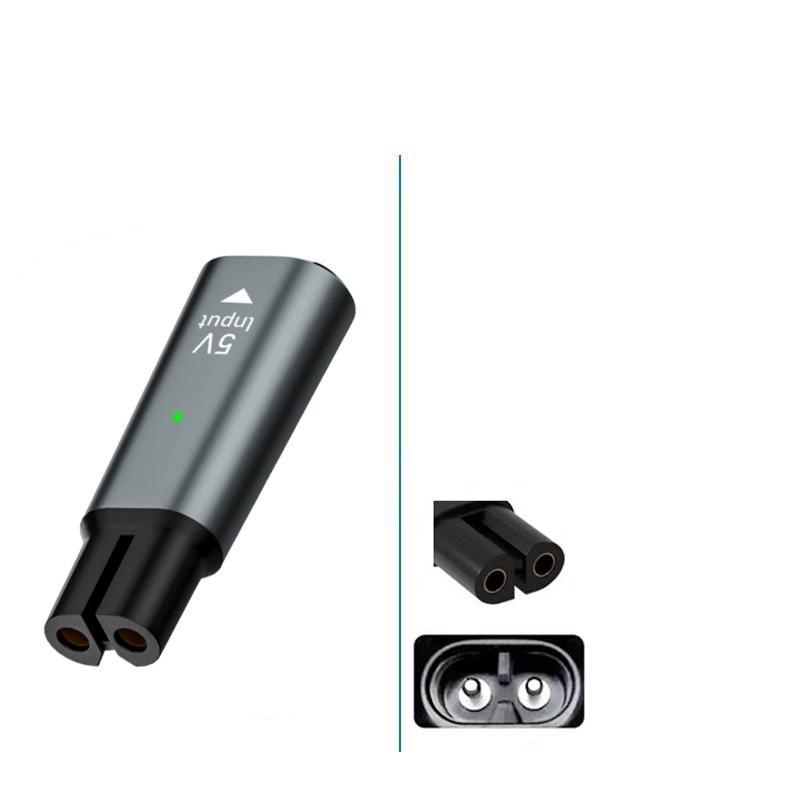 Адаптер питания 5 В Type-C для бритвы, зарядное устройство, конвертер для Philips OneBlade QP2724 QP2834 QP1424 QP1924 QP4631, триммер для бороды