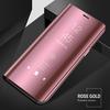 Роскошный зеркальный флип-чехол для Samsung Galaxy S24 S23 S22 S21 S20 Ultra Plus S10 S9 кожаный чехол для Samsung Note 20 Ultra 10 Plus