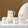 Керамическая кружка Кружка с крышкой ложкой Подарочная чашка Бытовая чашка для воды Девушки Офисная кофейная чашка Подарок на открытие
