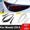 Декоративная накладка на задний фонарь для Mazda CX5 CX-5 KF 2017-  Углепластиковые накладки-«веки» на задние фонари, аксессуары