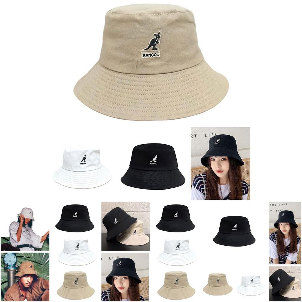 Классическая панама Kangol Bermuda Washed для мужчин и женщин, хлопковая, с плоским верхом, модный головной убор